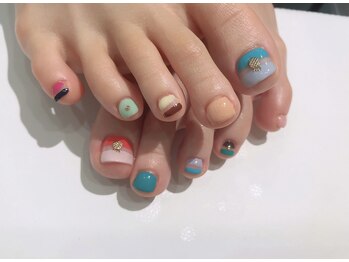 アモールネイル(amor nail)/Amor NailデザインFoot