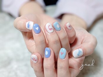 ワイネイル(Y.nail)/恐竜ネイル