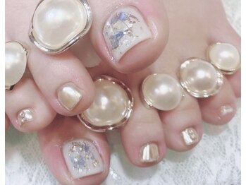 シェリエ(Cherie)/フット/シェル×ミラー×金箔