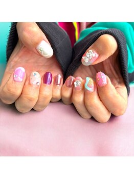 アヤネイルズ アンド アイラッシュ 綱島店(AYA NAILZ.&Eyelash)/持ち込みデザインもお任せあれ