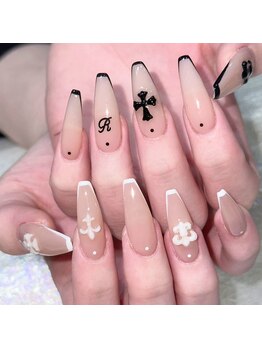 クイーンズビューティーサロン 歌舞伎町店(Queen's beauty salon)/チップ長さだしやり放題