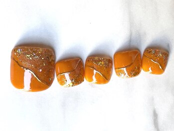 プティリボン 武蔵小金井店(PetitRibbon)/フットTrend シュガーラメ