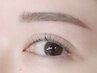 【眉の濃さを調整しもっと美眉へ！】眉毛デザイン＋間引き　¥7,500