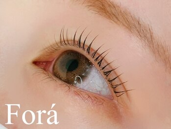 フォーラ(Fora)の写真/90種類以上のデザインロッドからあなたに似合うデザインをご提案♪ナチュラル&上品なお目元に☆