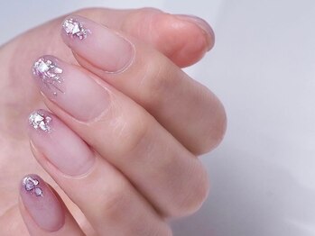ネイルズ バイ ユイ 外苑前(Nails by Yui)/自爪風シェルフレンチ