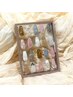 【Hand】ワンカラー＋2本選べるアート(パラジェル使用) ¥7700→¥7000