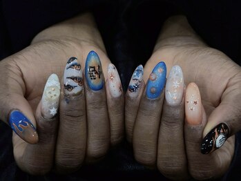 ネイルズバー 新宿店(Nails Bar)/コズミック・ファイアネイル