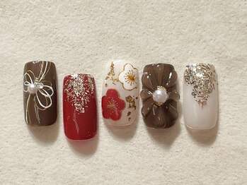 成人式ネイル
