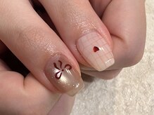 マンスリー定額/手書きネイル