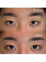 神戸のまゆげ屋さん 摂津本山 岡本店/【メンズ眉】眉毛WAX＋間引き