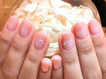 ネイルズ ララ(nails Lala)/流れるフレンチ。
