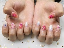 パンダネイル(Panda Nail)/ドライフラワー【ネイル/川崎】