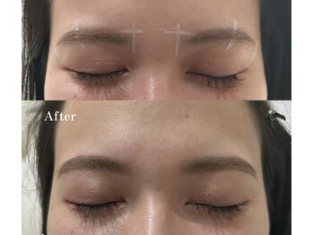 アイブロウドット 岐阜店(iBROW.)/美眉スタイリング☆befor→after