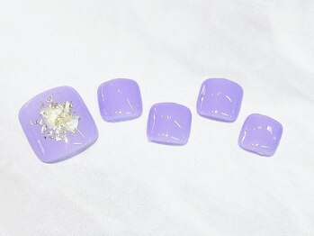 フィールネイル 天王町店(feelnail)/フット親指アート　8000円