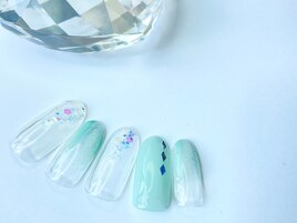 【2024/6月】 シンプルネイル