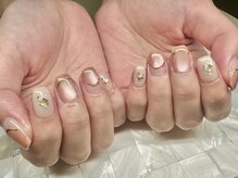 バウネイル(Bow nail)の雰囲気（★定額 トレンドデザイン）