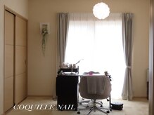 シェルネイル(COQUILLE NAIL)の雰囲気(施術の部屋です。和室をアレンジしております。)