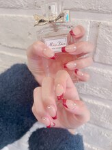 ジューシーネイル 天神店(Juicynail)/ボルドーフレンチネイル
