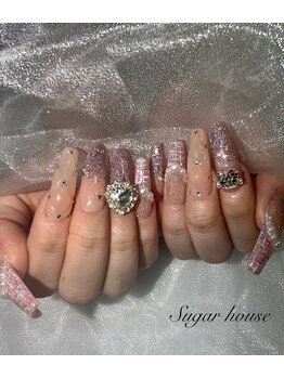 ツイードネイル