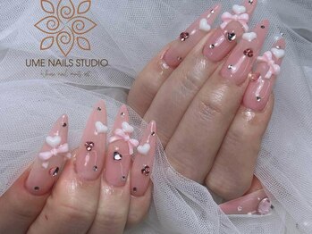 ウメネイルスタジオ(UME NAIL STUDIO)/* 長 さだしやり放題×つけ放題