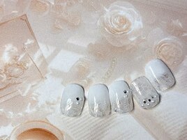 3月定額/レース×グラデーション