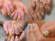 ミニョンネイル(mignon.nail)の雰囲気（エアブラシ,3dアート,アクリルスカルプ何でもお任せください♪）