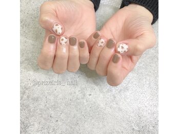 プライズアイリス アイラッシュ 池袋東口店(prize Iris eyelash)/牛柄ネイル【池袋】