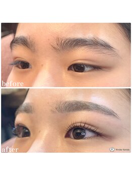 ビビデバビデ(Vivide Vavide)/眉マツパの同時施術で垢抜け♪