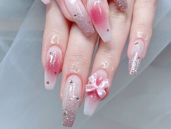 クイーンズネイルサロン(Queen's nail salon)/チークネイル