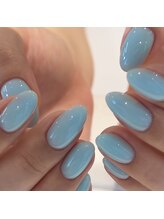 ミックスネイルスタジオ(Mixx nail studio)/夏ぴったり水色