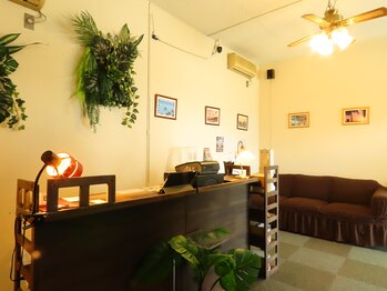 オハナ 盛岡高松店/受付カウンター
