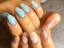 イデアル(ideal)/ジェルデザインフリー5本アート