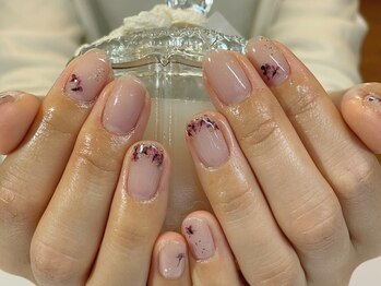 アトリエルリアン(Atelier Le Lien)/春ネイル/押花ネイル