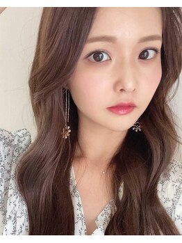 プリマアンジュ 中目黒店(PRIMA ange)/韓国風ナチュラルストレート眉毛