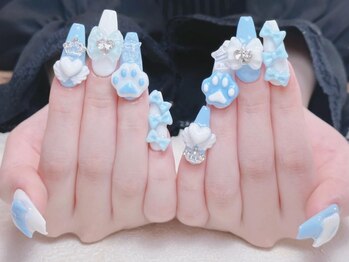 ミスシュガーネイル(MS Sugar Nail)の写真/お好きな色をお選び頂けます☆パーツの種類も豊富で、理想の指先に☆長さ出しもお任せ下さい！