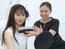 ホワイトニングカフェ 姫路駅前店(WhiteningCafe)/★照射後のチェック