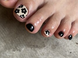 おはなフットネイル