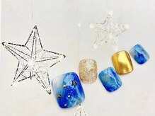 ネイルサロン&スクール ジーナ(GINA)/星空ネイル