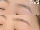 フォーラ(Fora)の写真/眉毛のお悩みは当店にお任せください!!黄金比を取り、お悩みを解決◎理想の眉毛をgetしましょう♪