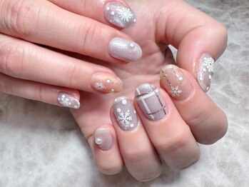 ワンダー(WONDER)/クリスマスネイルデザイン