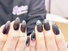 【お得】チップ長さ出し+☆ワンカラー/ラメ 9980円→8980円◆新規オフ代別途