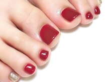 シュクル(Sucre)/秋のフットネイル☆