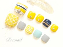 ボネール(nail ＆ eyelash Bounail)/フット定額コース10980円