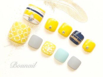 ボネール(nail ＆ eyelash Bounail)/フット定額コース10980円