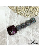 ネイルズアジュール アピタ新潟西店(Nailz Azur)/フット　定額デザインAコース
