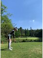 アットヴェール(@Vert) たまにゴルフやります♪バスケ、ダンス、スノボもやってました!