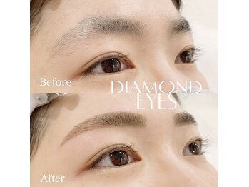 ダイヤモンドアイズ 調布店(DIAMOND EYES)/眉ワックス(ストレートアーチ)