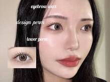 オレオサロン 池袋(oreo salon)/デザインパーマ上下×アイブロウ