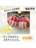 口コミ投稿くれる方のみ【8/4.5.7.8日限定】チップ長さ出し1カラ-¥12,180-