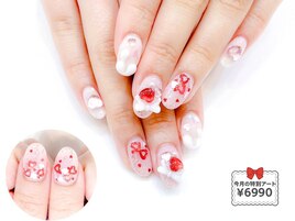 1月の特別ジェル￥6990☆ハート